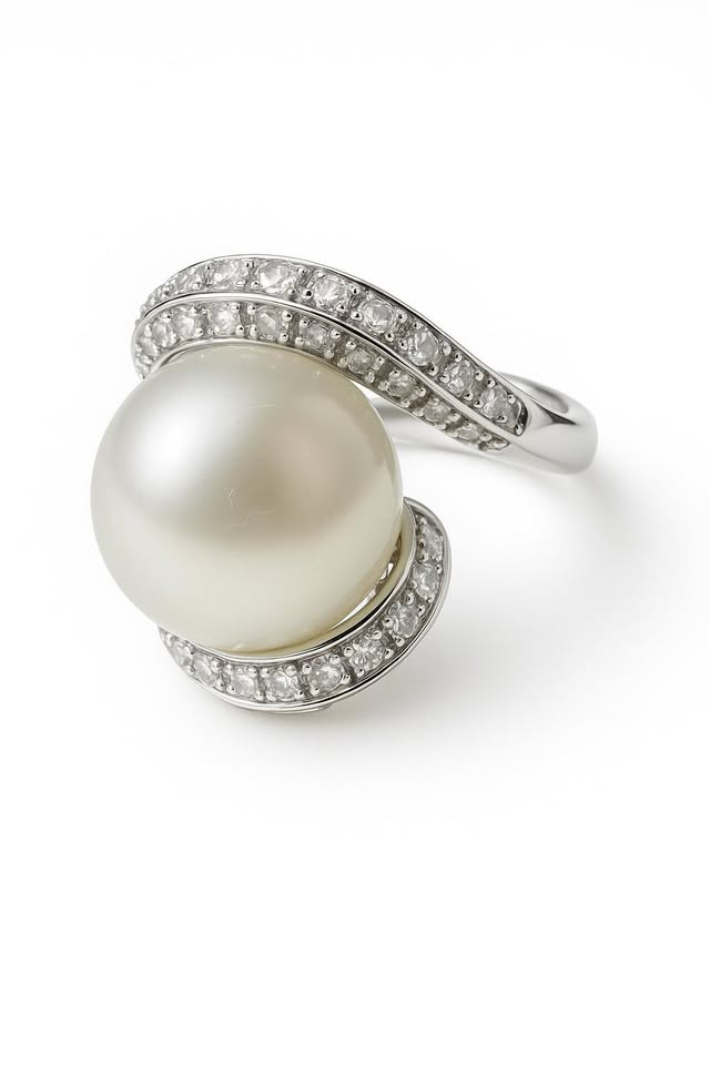Anello MAXI PERLA 16 mm