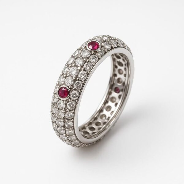 Eternity pave’ bombata CASTONI