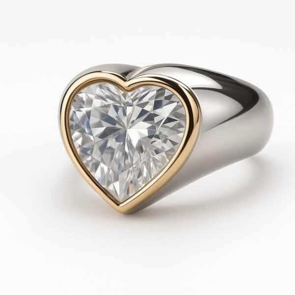 Anello fascia CUORE 12 mm